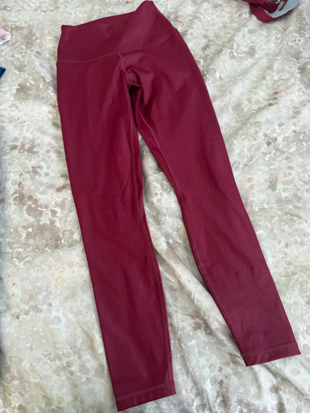 Born Primitive Burgundy High-Waist Leggings